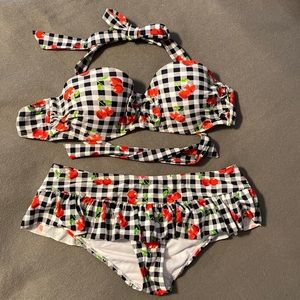 Cherry swim suit
